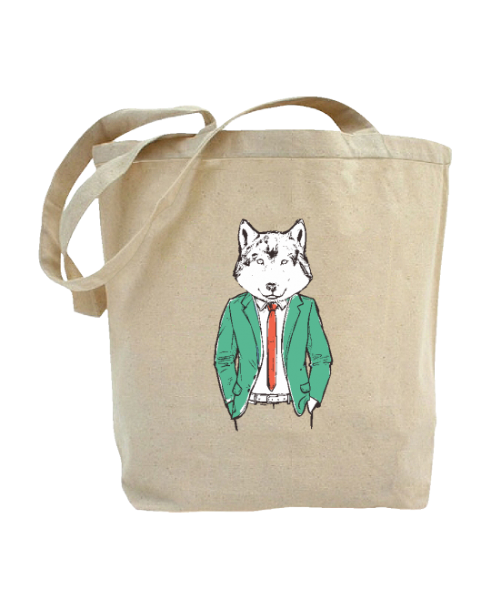 Hipster wolf Krepšys Hipster wolf Krepšys